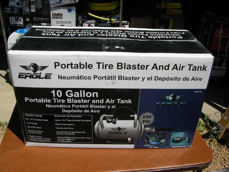 Eagle Portable Tire Blaster & Air Tank