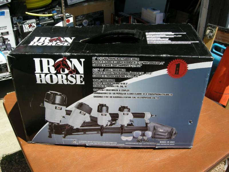 Iron Horse 4 pc Air Tool Combo Set