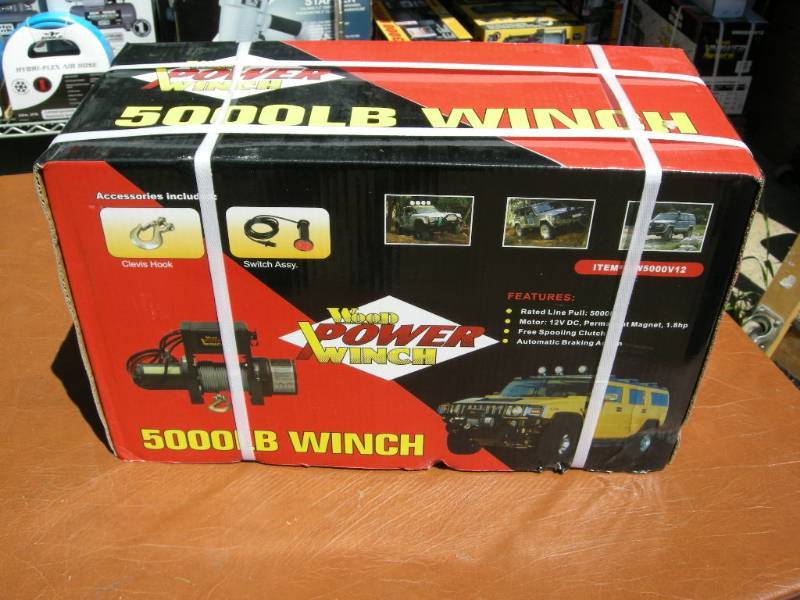 5000lb Power Winch