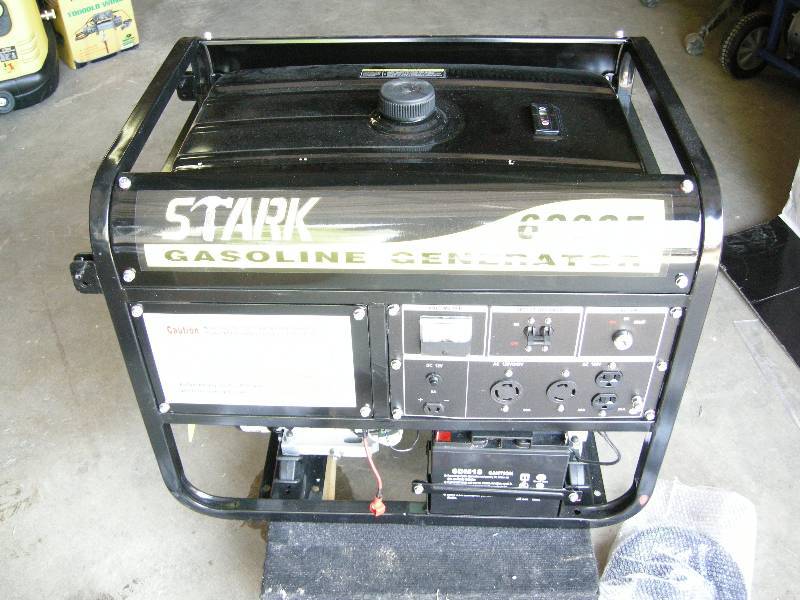 Stark 8000 Watt Generator | Absolute Like-new Showroom Tools