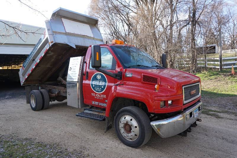 2003 GMC 5500 Duramax Diesel Work Truck With Hydraulic Dump Box
