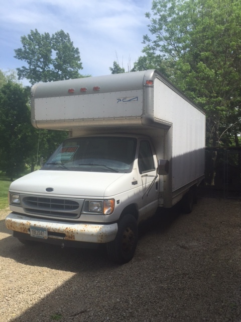 2002 Ford E-350 Super Power Stroke Diesel Box Truck