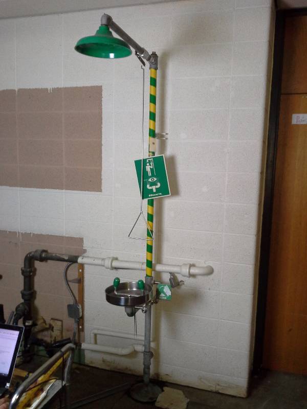 Chemical Shower and Eye Faucet Lake Park School Auction KBID
