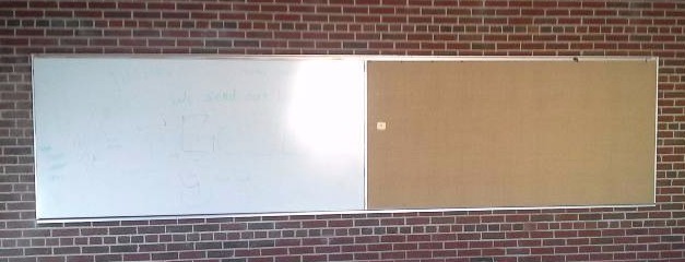Bulletin Board and White Board