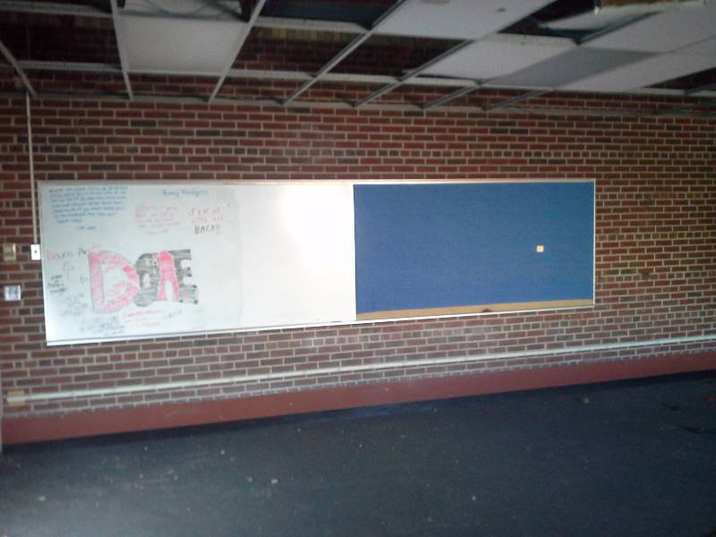 Bulletin Board and White Board