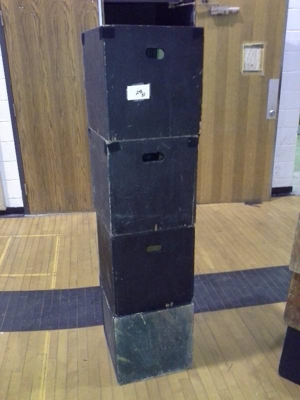 Wood JumpingStorage Boxes(4)