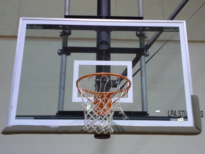 Basketball Glass Backboard and Rim