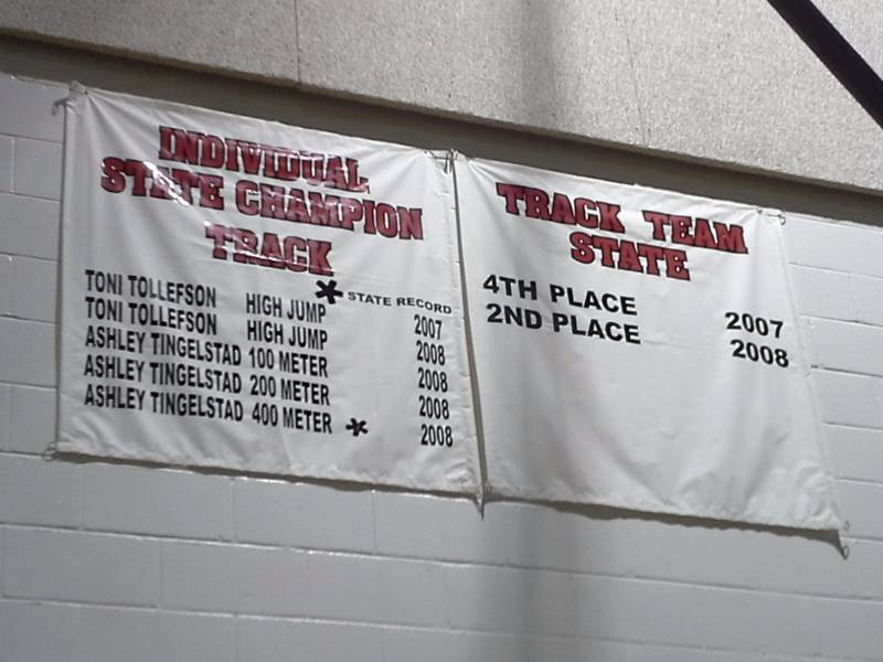 Lake Park Track Banners