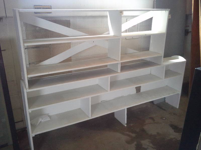 Wood Shelving Unit