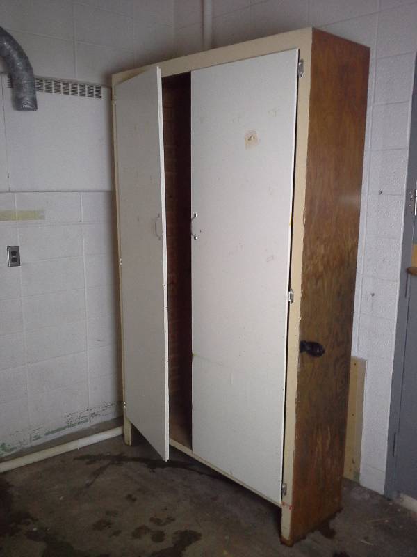 Standing Wood Cabinet