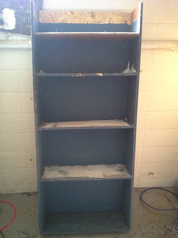 Wood Shelving Unit