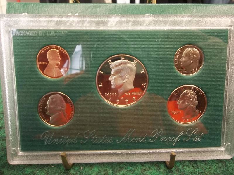 1998 US Proof Set With Case