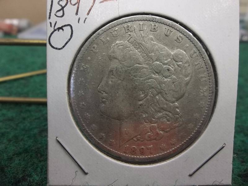1897 O Morgan Dollar