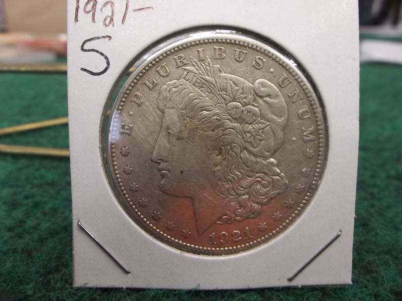 1921 S Morgan Dollar