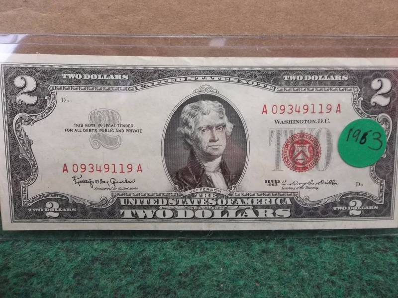 US $2 Note 1963 Series