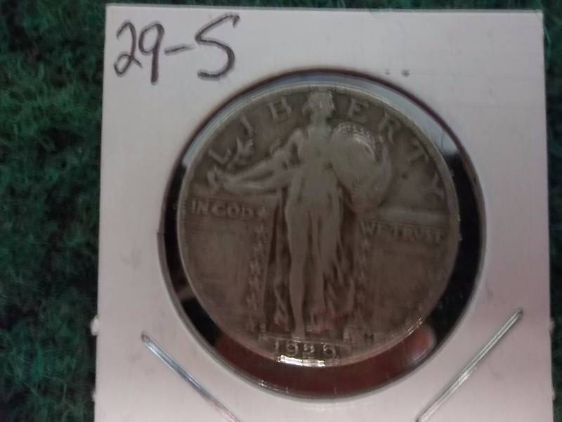1929 S Standing Liberty Quarter