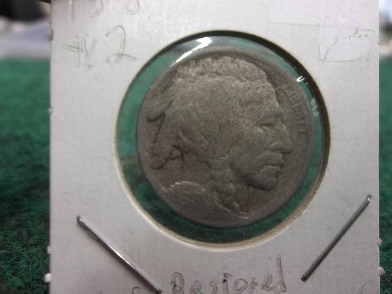 1913 D Buffalo Nickel Treated