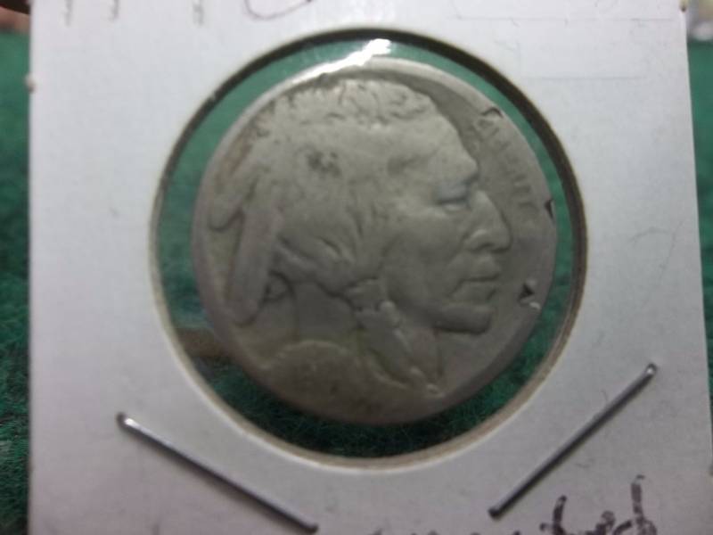 1914 D Buffalo Nickel Treated
