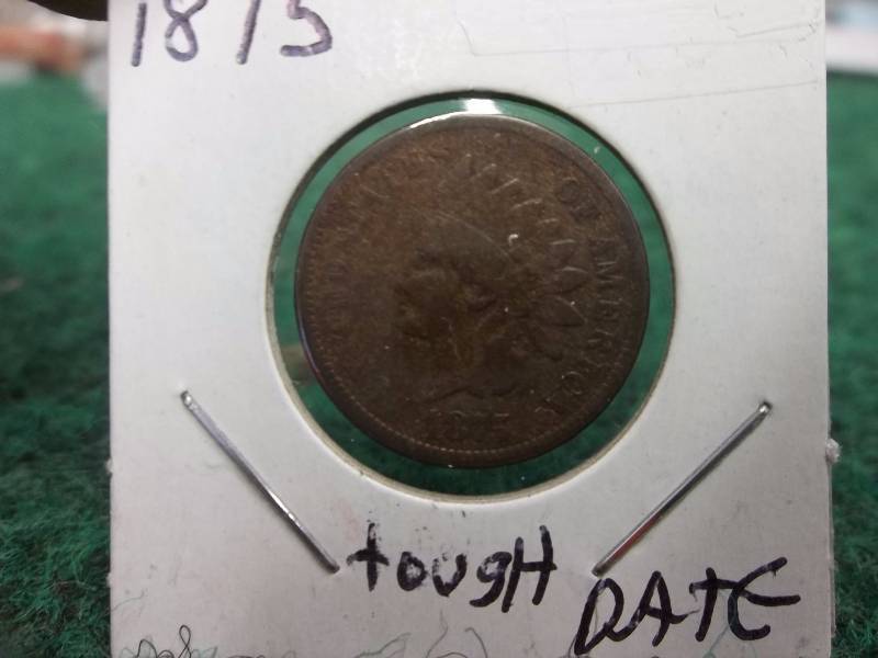 1875 Indian Head Cent (Better Date)