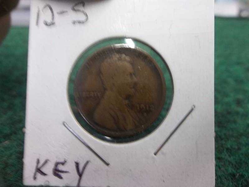 1912 S Lincoln Cent (Key Date)
