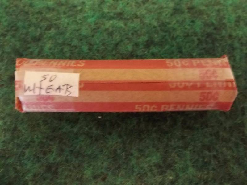 Full Roll Of Wheat Cents