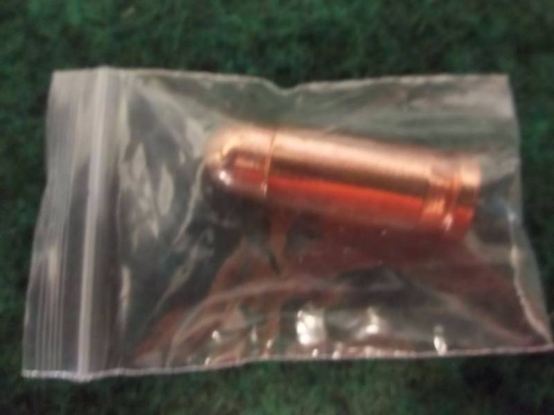 1 Oz. Copper 44 Magnum Bullet Commemorative .999 Fine