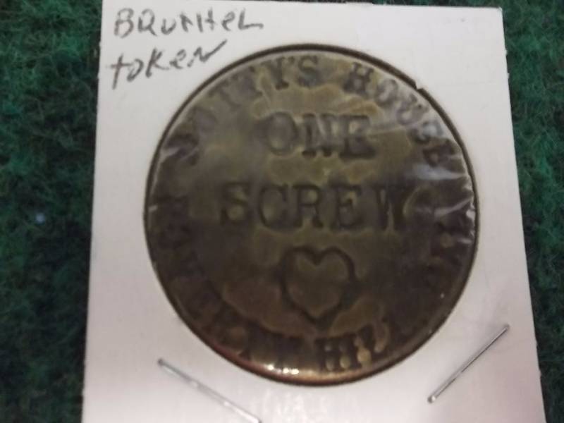Brothel Token (Dottys House, Poverty Hill Ca.)