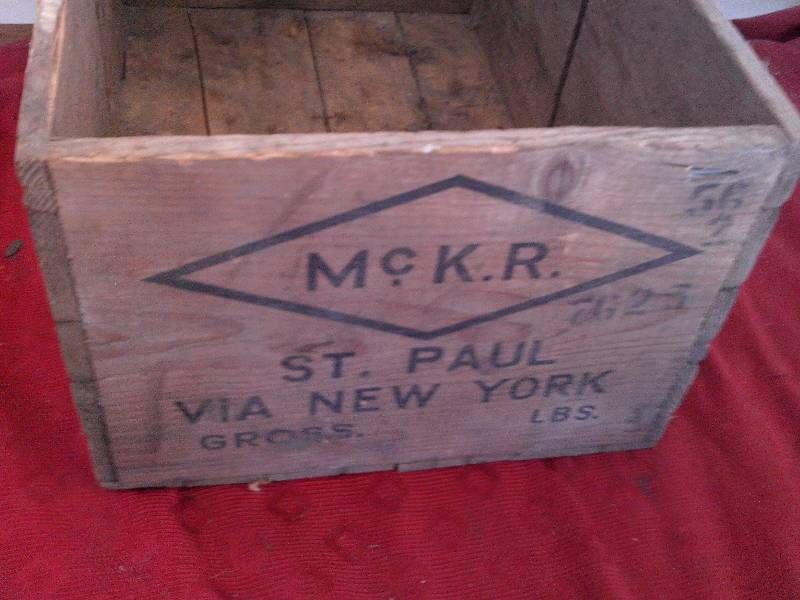 MARTINS VVO SCOTCH WHISKEY WOOD CRATE