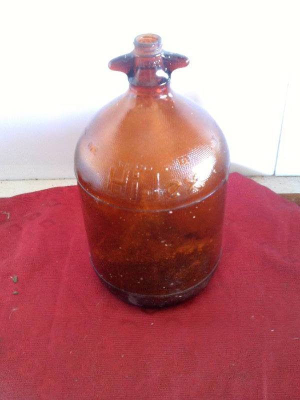 VINTAGE GLASS HILEX JUG