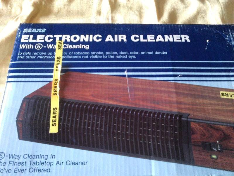 SEARS ELECTRONIC AIR CLEANER