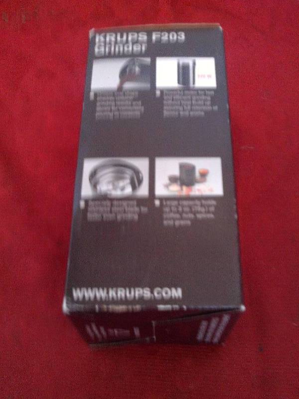 KRUPS COFFEE GRINDER
