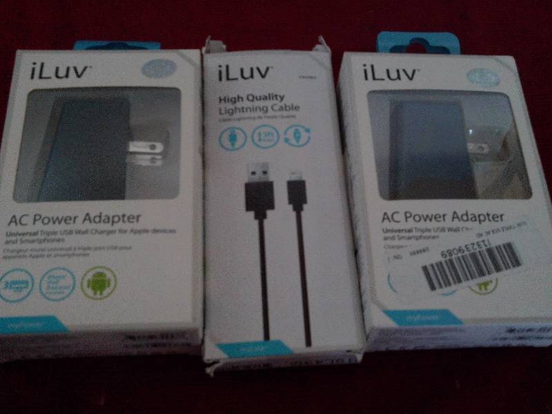 I LUV LIGHTING CABLE AND AC ADAPTERS