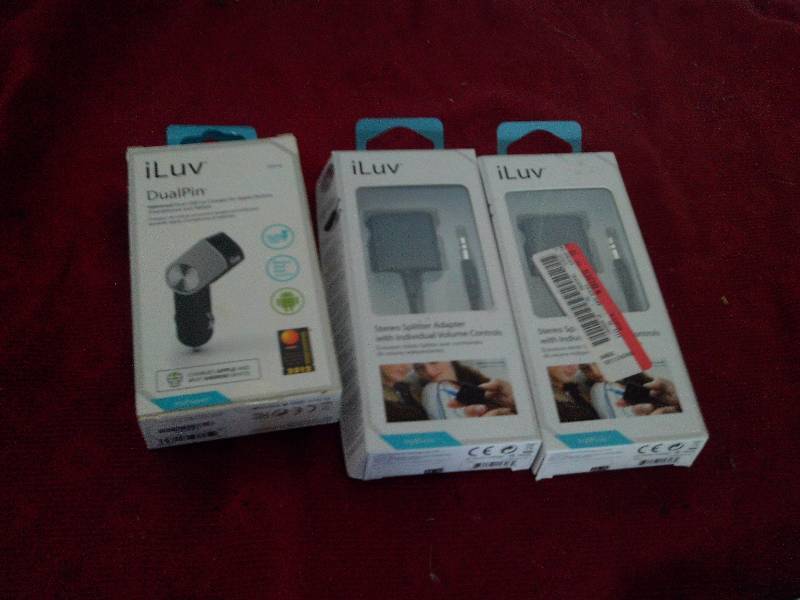 ILUV STERIO SPLITER ADAPTER  1 DUEL PIN