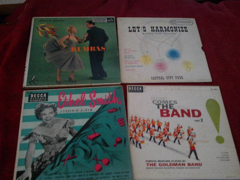 4 VINTAGE RECORDS