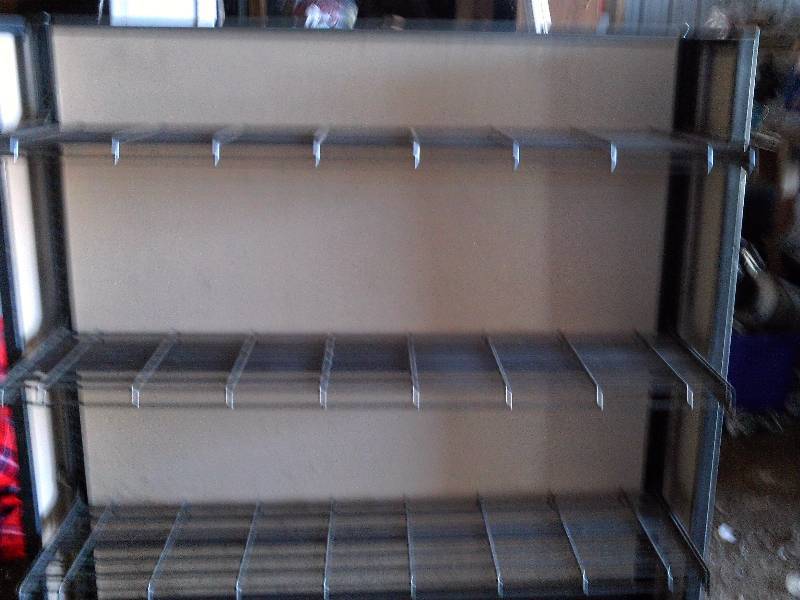 CABNET WITH RACKS ON WHEELS
