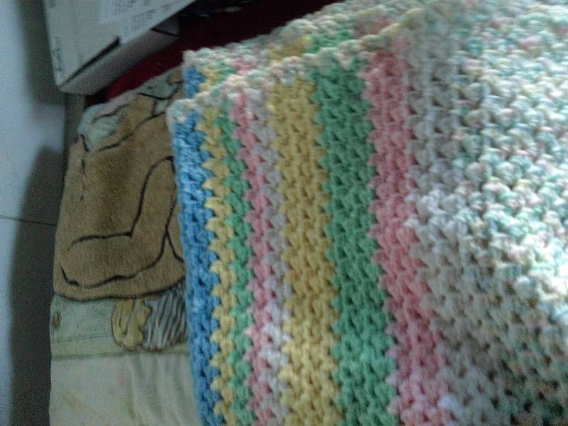 2 HAND CRAFTED BABY BLANKETS
