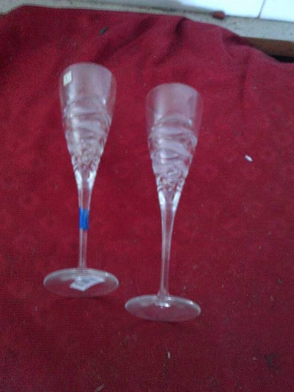 CRYSTAL WEDDING GLASSES