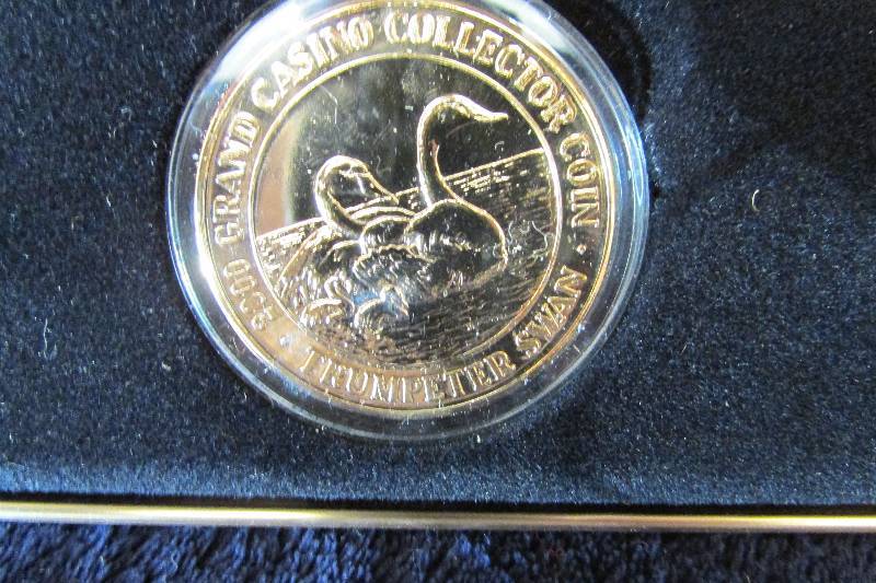 1998 grand casino coushatta collector coins
