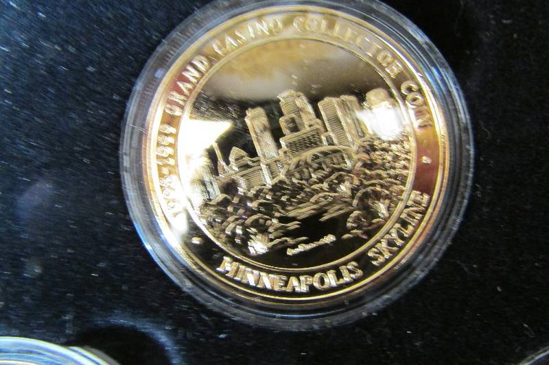 grand casino collector coins 1995 value