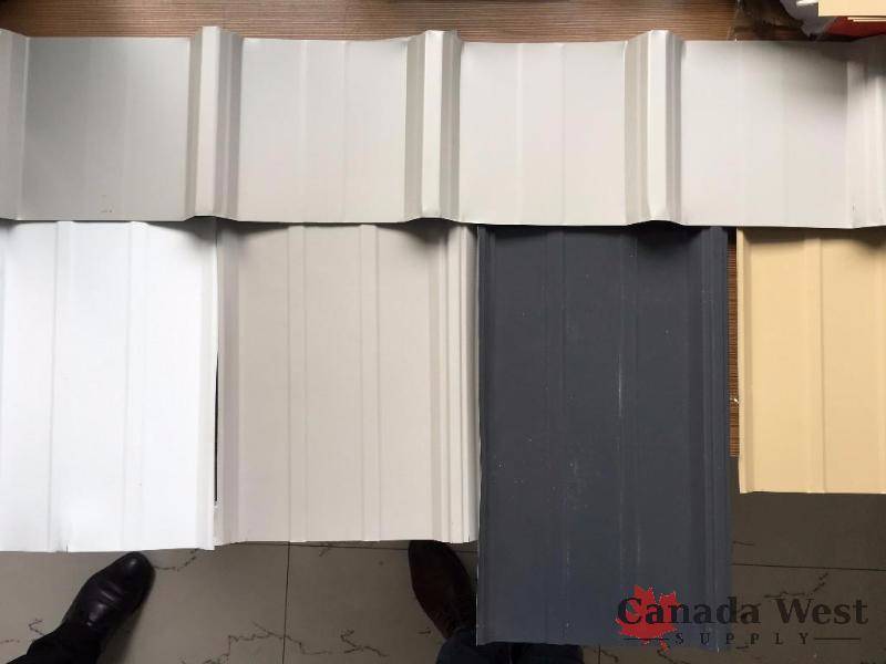 UNUSED 40 SHEETS STEEL SIDING ROOFING 29 GAUGE 16 FT GRAY COLOR GRAY29GA16FT