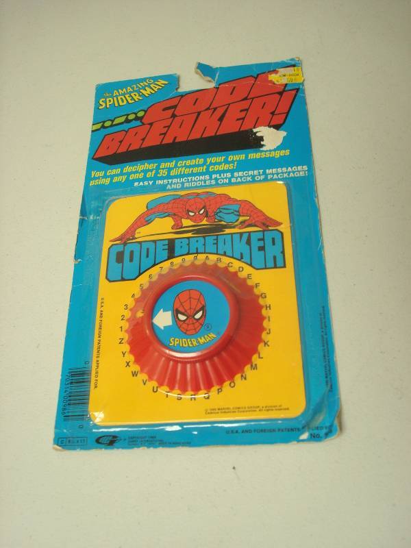 Vintage Spiderman Code Breaker, Unopened, Som...