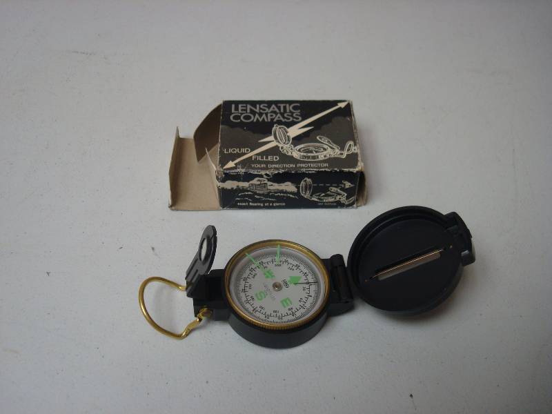 Lensatic Compass, Good Condition...