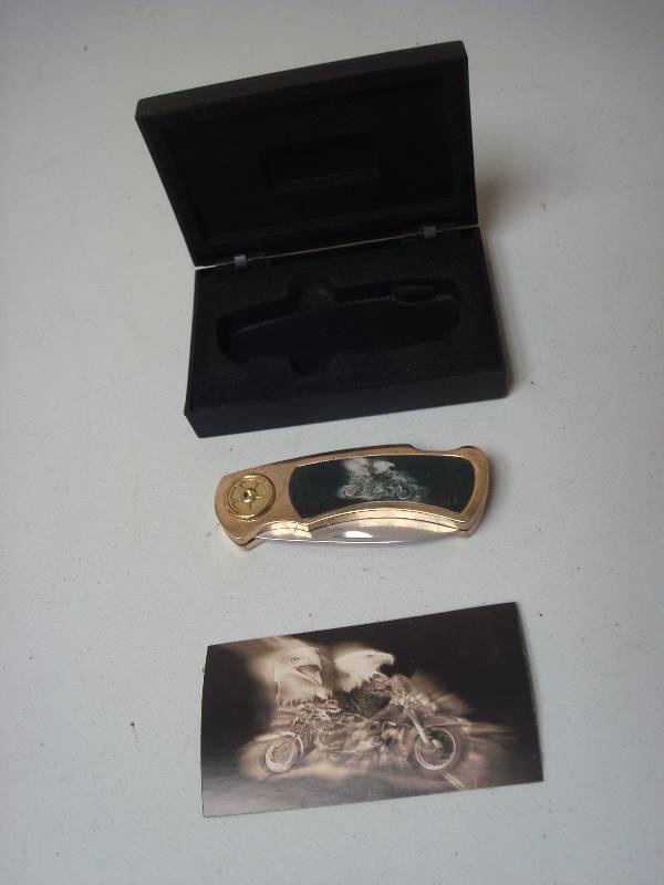 Eagle Motorcycle Pocket Knife...
