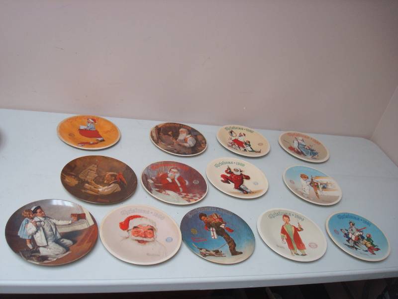 Lot Of Norman Rockwell Collector Plates...