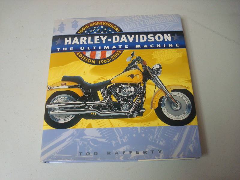 Harley Davidson History Book, Hardcover, Pers...