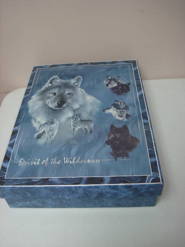 Spirit Of The Wilderness Wolf Ornaments, Miss...