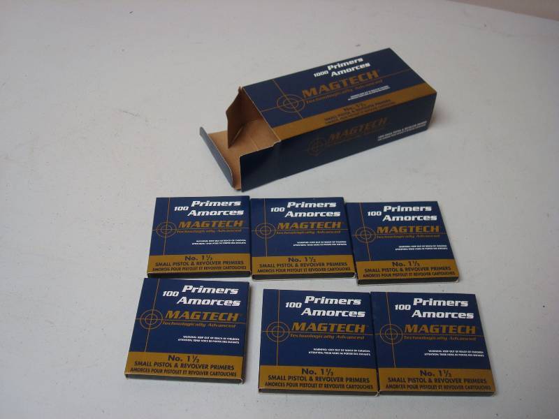 Lot Of New 600&nbspMagtech Primers, Main Box...
