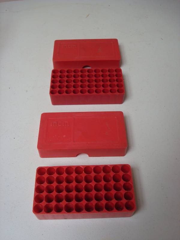 Two Empty 45 Auto Bullet Cases...