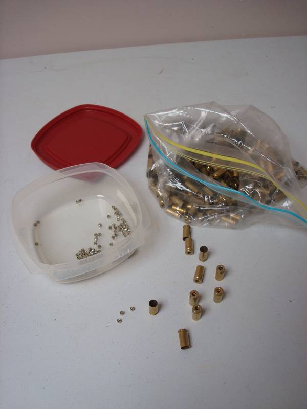 Bag Of Unused Bullet Casings...