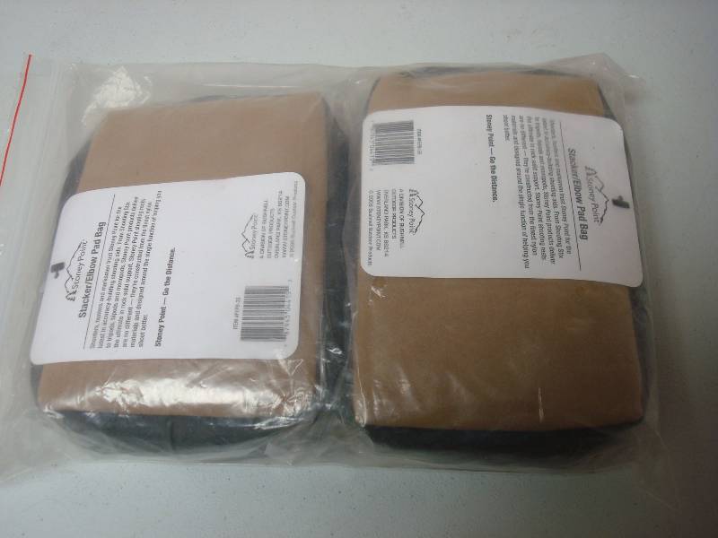 Pair Of New Shooter Stacker Elbow Pad Bags...